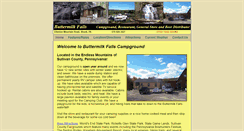 Desktop Screenshot of buttermilkfallscampground.com